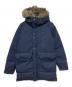 THE NORTHFACE PURPLELABEL（ザ・ノースフェイス パープルレーベル）の古着「Long Serow down coat / フェイクファーダウンコート」｜ネイビー