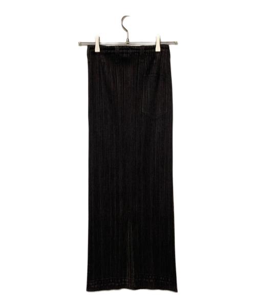PLEATS PLEASE（プリーツプリーズ）PLEATS PLEASE (プリーツプリーズ) プリーツスカート グレー サイズ:2の古着・服飾アイテム