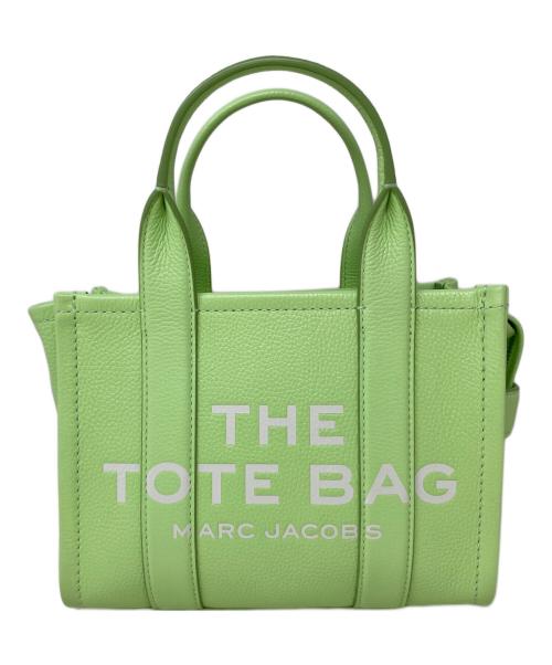 MARC JACOBS（マークジェイコブズ）MARC JACOBS (マークジェイコブス) レザートートバッグ グリーンの古着・服飾アイテム