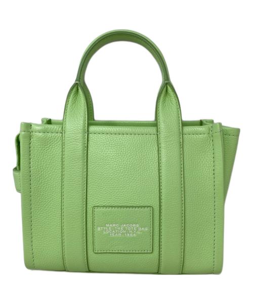 MARC JACOBS（マークジェイコブズ）MARC JACOBS (マークジェイコブス) レザートートバッグ グリーンの古着・服飾アイテム