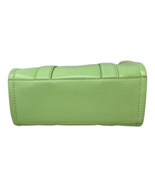 MARC JACOBS（マークジェイコブズ）MARC JACOBS (マークジェイコブス) レザートートバッグ グリーンの古着・服飾アイテム