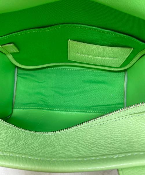 MARC JACOBS（マークジェイコブズ）MARC JACOBS (マークジェイコブス) レザートートバッグ グリーンの古着・服飾アイテム