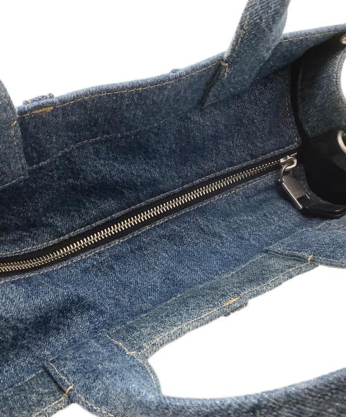 MARC JACOBS（マークジェイコブス）MARC JACOBS (マークジェイコブス) デニムトートバッグ インディゴの古着・服飾アイテム