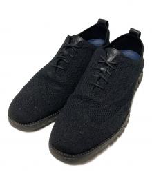COLE HAAN（コールハーン）の古着「ゼログランド スティッチライト オックスフォード」｜ブラック