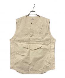 Snow peak（スノーピーク）の古着「22SS TAKIBI Canvas Vest」｜アイボリー