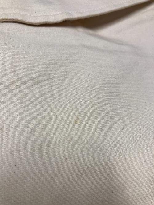 Snow peak（スノーピーク）Snow peak (スノーピーク) 22SS TAKIBI Canvas Vest アイボリー サイズ:Lの古着・服飾アイテム