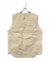 Snow peak（スノーピーク）の古着「22SS TAKIBI Canvas Vest」｜アイボリー