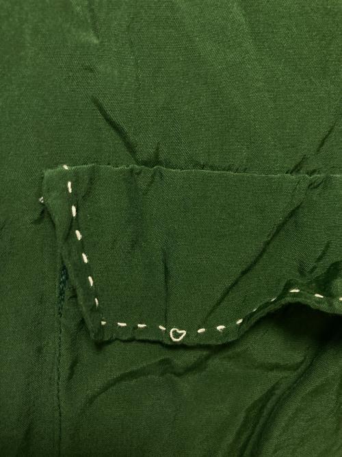 STYLE EYES（スタイルアイズ）STYLE EYES (スタイルアイズ) レーヨンボウリングシャツ グリーン サイズ:Lの古着・服飾アイテム