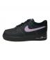 NIKE (ナイキ) AIR FORCE 1 LOW  / ローカットスニーカー ブラック×パープル サイズ:US9.5：16000円