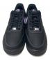 中古・古着 NIKE (ナイキ) AIR FORCE 1 LOW  / ローカットスニーカー ブラック×パープル サイズ:US9.5：16000円