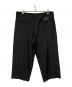YOHJI YAMAMOTO (ヨウジヤマモト) ヘリンボーンワイドパンツ ブラック サイズ:1：13000円
