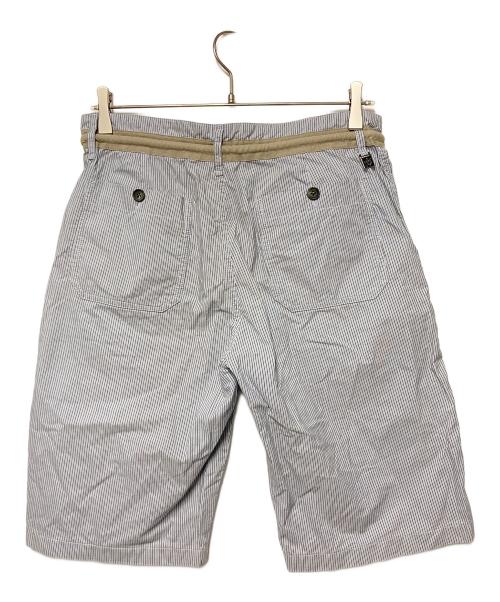 LOUIS VUITTON（ルイ ヴィトン）LOUIS VUITTON (ルイ ヴィトン) ストライプショートパンツ ブルー サイズ:38の古着・服飾アイテム