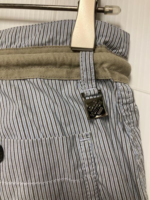 LOUIS VUITTON（ルイ ヴィトン）LOUIS VUITTON (ルイ ヴィトン) ストライプショートパンツ ブルー サイズ:38の古着・服飾アイテム