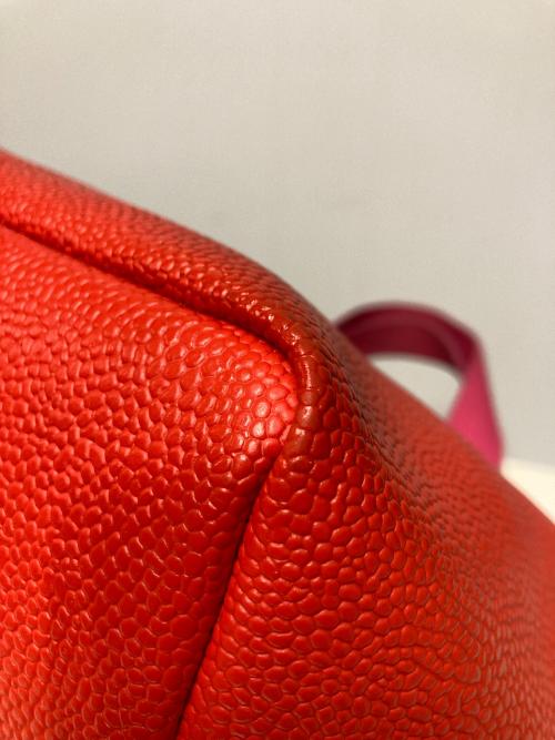 Herve Chapelier（エルベシャプリエ）Herve Chapelier (エルベシャプリエ) リュクス舟型トートS / ハンドバッグ オレンジの古着・服飾アイテム