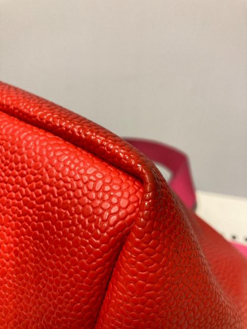 Herve Chapelier（エルベシャプリエ）Herve Chapelier (エルベシャプリエ) リュクス舟型トートS / ハンドバッグ オレンジの古着・服飾アイテム