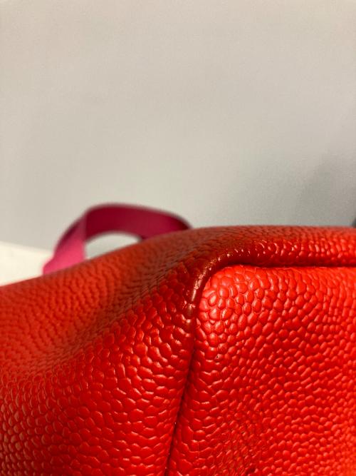 Herve Chapelier（エルベシャプリエ）Herve Chapelier (エルベシャプリエ) リュクス舟型トートS / ハンドバッグ オレンジの古着・服飾アイテム