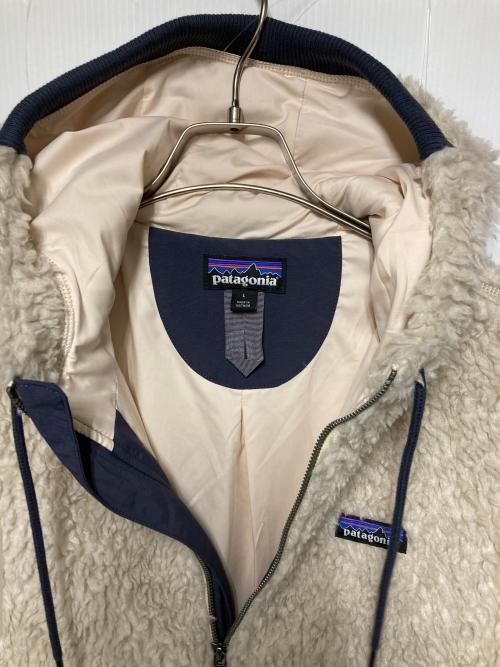 Patagonia（パタゴニア）Patagonia (パタゴニア) Dusty Mesa Parka /ロングフリースジャケット アイボリー サイズ:Lの古着・服飾アイテム