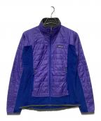 Patagoniaパタゴニア）の古着「Nano Puff® Hybrid Jacket / 中綿ジャケット」｜パープル×ブルー