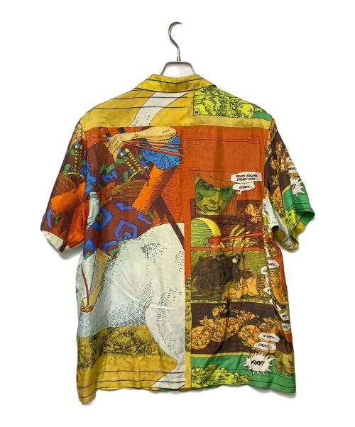SUPREME（シュプリーム）SUPREME (シュプリーム) 23SS Ronin Silk S/S Shirt /半袖オープンカラーシャツ マルチカラー サイズ:Lの古着・服飾アイテム