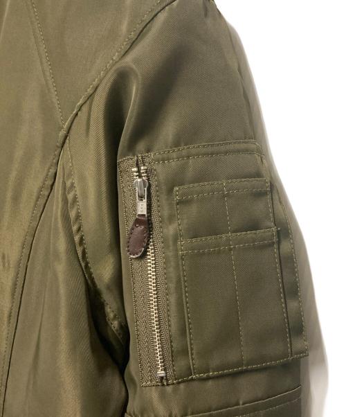 furfur（ファーファー）furfur (ファーファー) MA-1フレアロングコート カーキ サイズ:1の古着・服飾アイテム