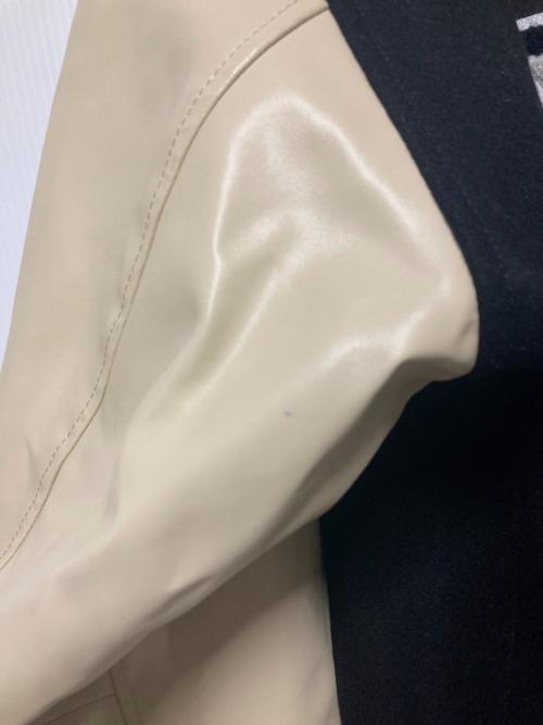 X-LARGE（エクストララージ）X-LARGE (エクストララージ) 22FW OG LOGO VARSITY JACKET / スタジャン ブラック×ベージュ サイズ:XLの古着・服飾アイテム