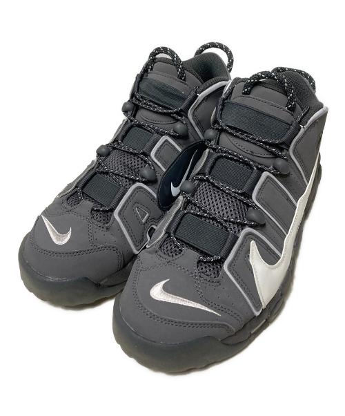 NIKE（ナイキ）NIKE (ナイキ) AIR MORE UPTEMPO 96 / ミッドカットスニーカー グレー サイズ:US9の古着・服飾アイテム