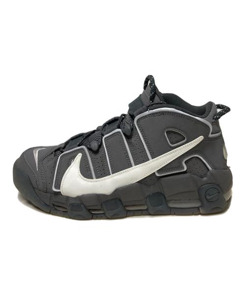 NIKE（ナイキ）NIKE (ナイキ) AIR MORE UPTEMPO 96 / ミッドカットスニーカー グレー サイズ:US9の古着・服飾アイテム