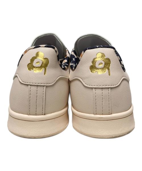 adidas（アディダス）adidas (アディダス) marimekko (マリメッコ) STAN SMITH / ローカットスニーカー ピンクベージュ サイズ:US7の古着・服飾アイテム
