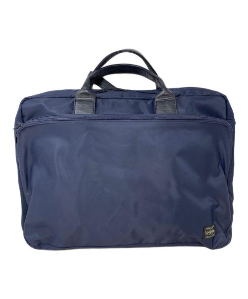 PORTER（ポーター）PORTER (ポーター) 3WAYブリーフケース ネイビーの古着・服飾アイテム