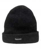 SUPREMEシュプリーム）の古着「23FW Mohair Beanie / モヘアブレンドボックスロゴニットキャップ」｜ブラック