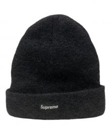 SUPREME（シュプリーム）の古着「23FW Mohair Beanie / モヘアブレンドボックスロゴニットキャップ」｜ブラック