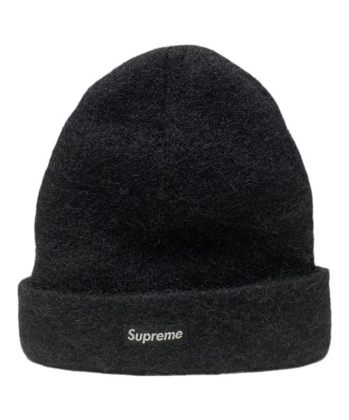 SUPREME（シュプリーム）SUPREME (シュプリーム) 23FW Mohair Beanie / モヘアブレンドボックスロゴニットキャップ ブラックの古着・服飾アイテム