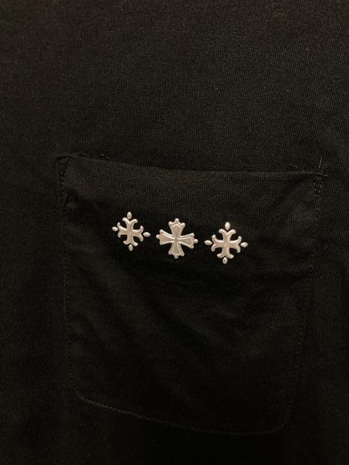 TATRAS（タトラス）TATRAS (タトラス) 24SS ロゴチャームポケットTシャツ ブラック サイズ:2の古着・服飾アイテム
