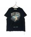 ）の古着「NOT REALプリントTシャツ」｜ブラック