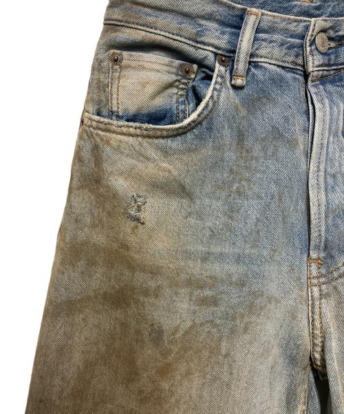 Acne studios（アクネ ストゥディオス）Acne studios (アクネ ストゥディオス) 2021F Penicillinデニムパンツ ブルー サイズ:ｻｲｽﾞﾀｸﾞ欠損のため不明の古着・服飾アイテム