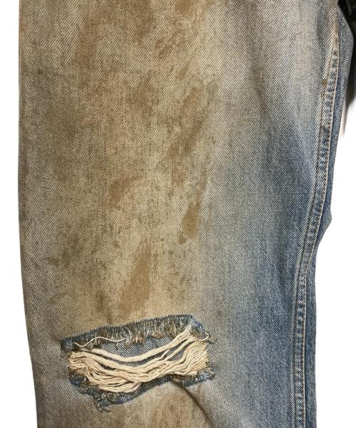 Acne studios（アクネ ストゥディオス）Acne studios (アクネ ストゥディオス) 2021F Penicillinデニムパンツ ブルー サイズ:ｻｲｽﾞﾀｸﾞ欠損のため不明の古着・服飾アイテム