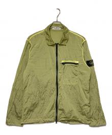 STONE ISLAND（ストーンアイランド）の古着「24SS Nylon Metal Shirt Jacket / ナイロンジャケット」｜グリーン