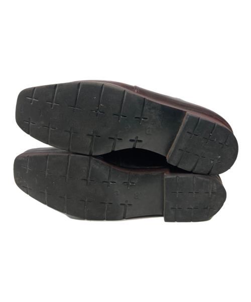 Berluti（ベルルッティ）Berluti (ベルルッティ) スクエアトゥレザーシューズ ブラウン サイズ:10の古着・服飾アイテム