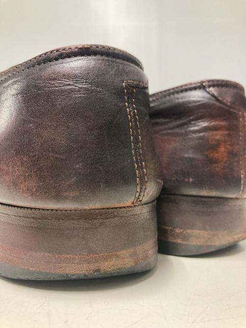 Berluti（ベルルッティ）Berluti (ベルルッティ) スクエアトゥレザーシューズ ブラウン サイズ:10の古着・服飾アイテム