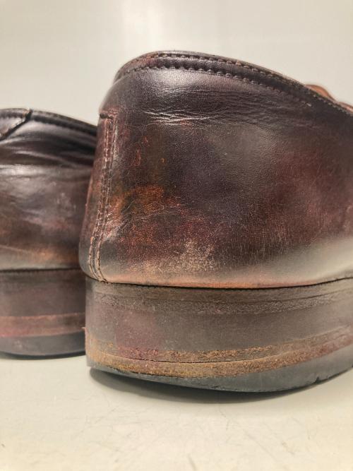 Berluti（ベルルッティ）Berluti (ベルルッティ) スクエアトゥレザーシューズ ブラウン サイズ:10の古着・服飾アイテム