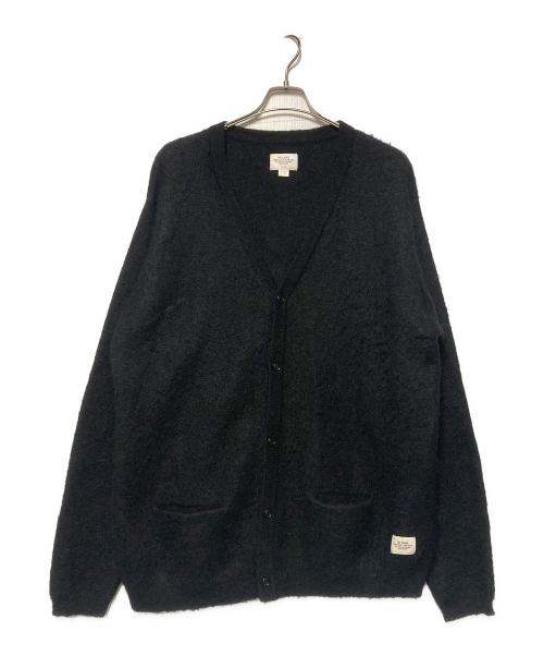 CRIMIE（クライミー）CRIMIE (クライミー) MOHAIR KNIT CARDIGAN / モヘアVネックカーディガン ブラック サイズ:XXLの古着・服飾アイテム