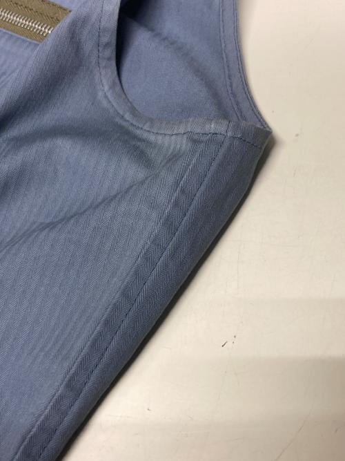 OAMC（オーエーエムシー）OAMC (オーエーエムシー) ミリタリーベスト ブルー サイズ:Mの古着・服飾アイテム