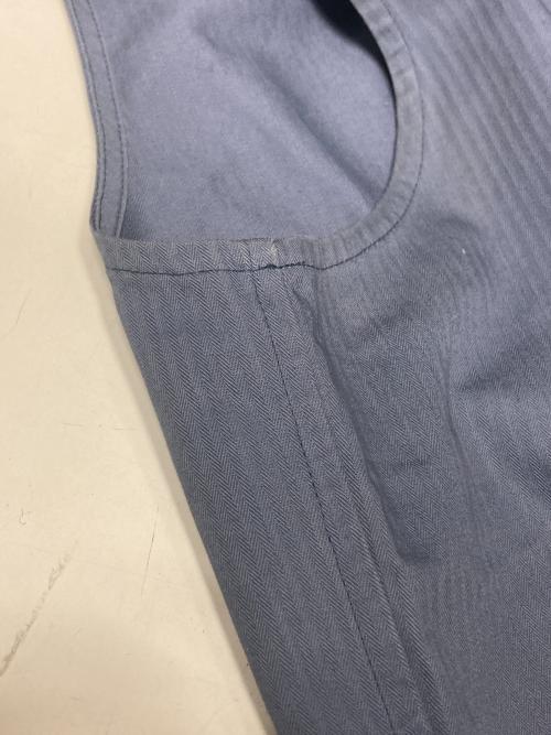 OAMC（オーエーエムシー）OAMC (オーエーエムシー) ミリタリーベスト ブルー サイズ:Mの古着・服飾アイテム