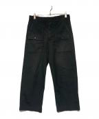 Y's for menワイズフォーメン）の古着「00s ベイカーパンツ」｜ブラック