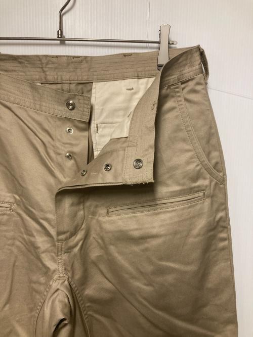 SASSAFRAS（ササフラス）SASSAFRAS (ササフラス) WHEEL BARROW PANTS / テーパードチノパン ベージュ サイズ:Lの古着・服飾アイテム
