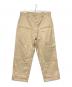 SASSAFRAS（ササフラス）の古着「WHEEL BARROW PANTS / テーパードチノパン」｜ベージュ