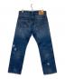 LEVI'S (リーバイス) JOURNAL STANDARD relume (ジャーナルスタンダード レリューム) 24AW 501ペイントデニムパンツ インディゴ サイズ:W34 L28：10000円