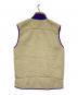 Patagonia (パタゴニア) 21AW Classic Retro-X Vest / フリースベスト ベージュ×パープル サイズ:M：14000円