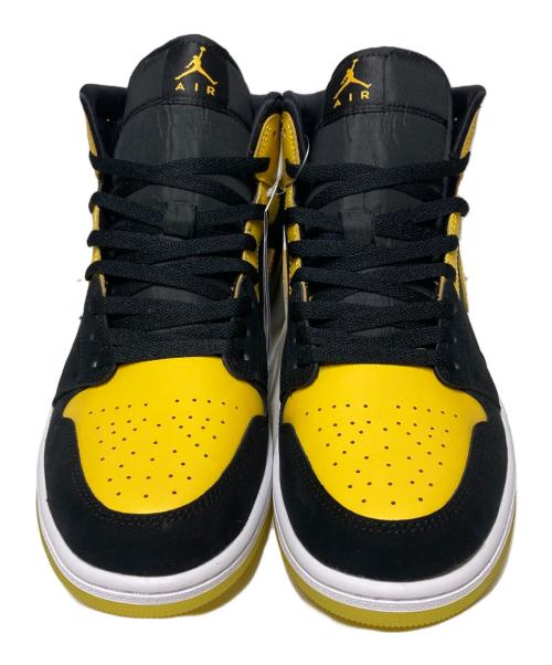 NIKE（ナイキ）NIKE (ナイキ) AIR JORDAN 1 MID SE / ハイカットスニーカー イエロー×ブラック サイズ:US11 未使用品の古着・服飾アイテム