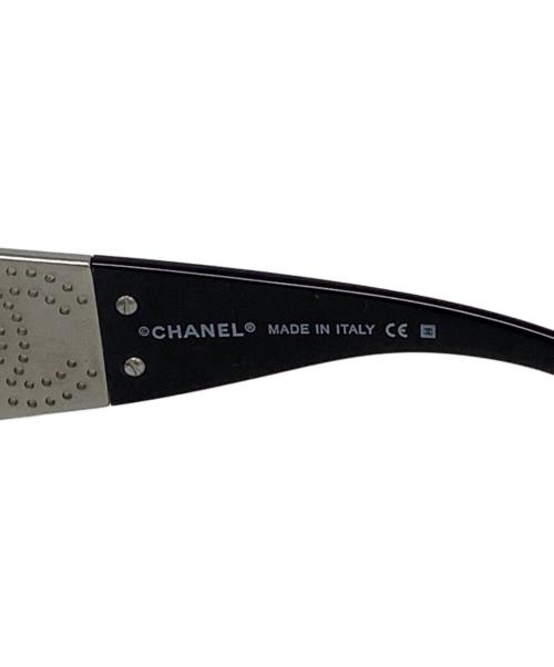 CHANEL（シャネル）CHANEL (シャネル) サングラス ブラウン×シルバー×ブラック サイズ:63□15の古着・服飾アイテム